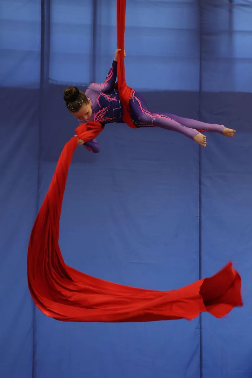 Гимнасты взмывают в воздух!